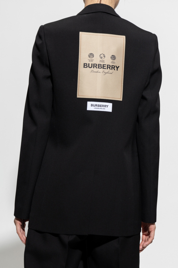 Burberry hot sale black blazer